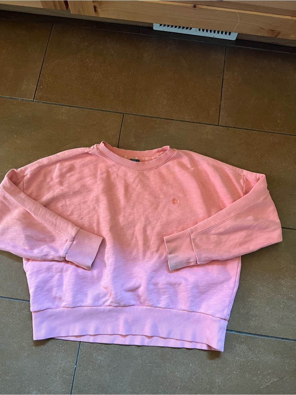 Women’s Sweaty Betty Pink Crewneck Sweatshirt